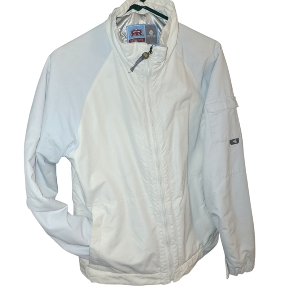 Burton White Ski & Snowboarding Lined Jacket EUC size small - Picture 1 of 12